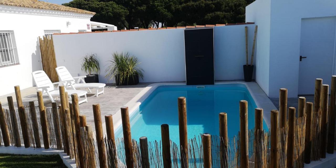 Palapa Beach , Chalet Con Piscina Privada Y Muy Cerca Del Mar Villa Chiclana de la Frontera Buitenkant foto