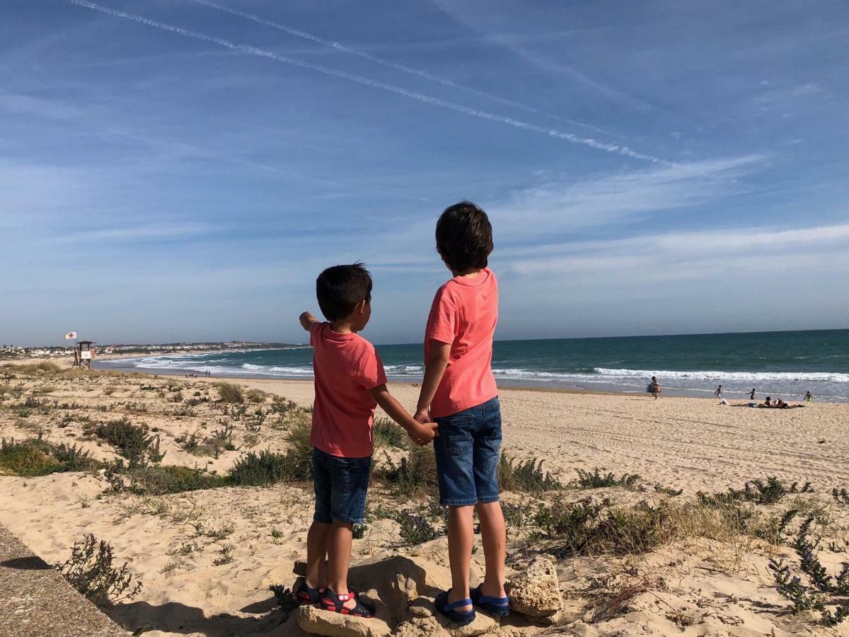 Palapa Beach , Chalet Con Piscina Privada Y Muy Cerca Del Mar Villa Chiclana de la Frontera Buitenkant foto